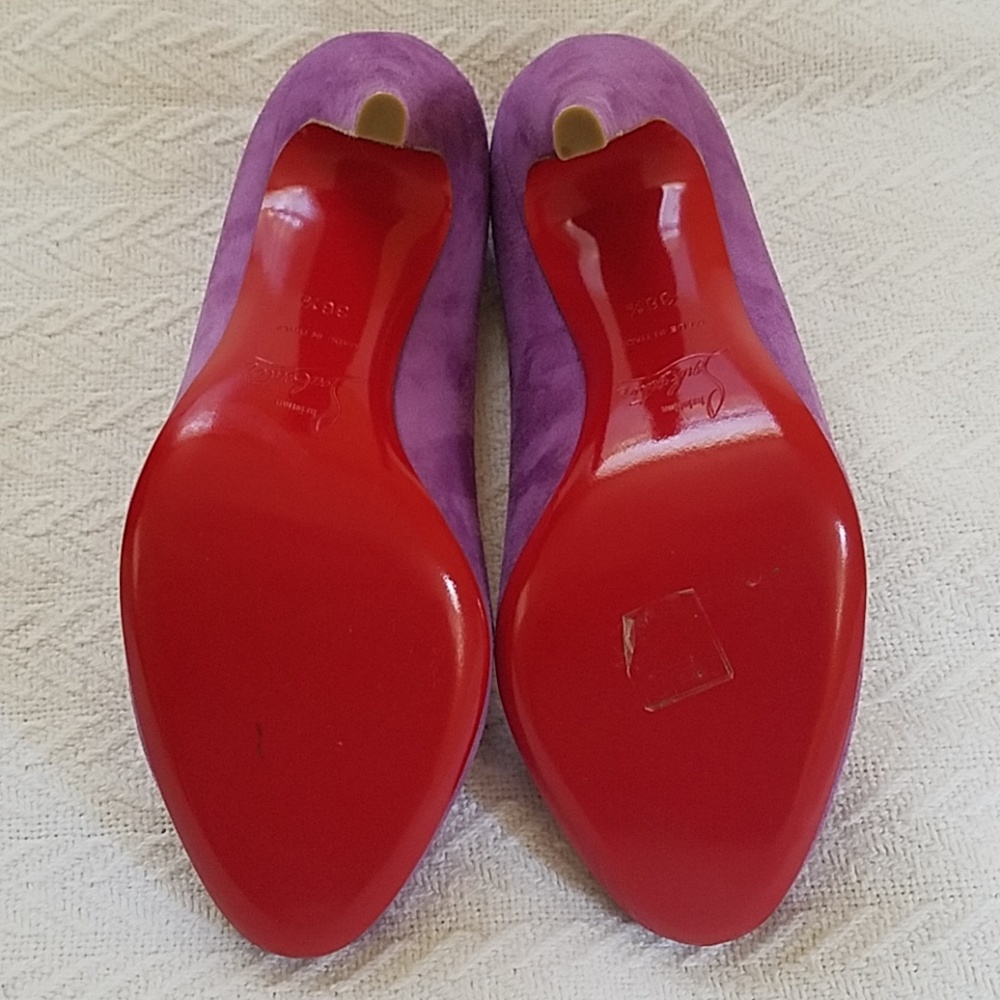 Christian Louboutin Ron Ron Heels Suede Digitale! - Picture 6 of 8
